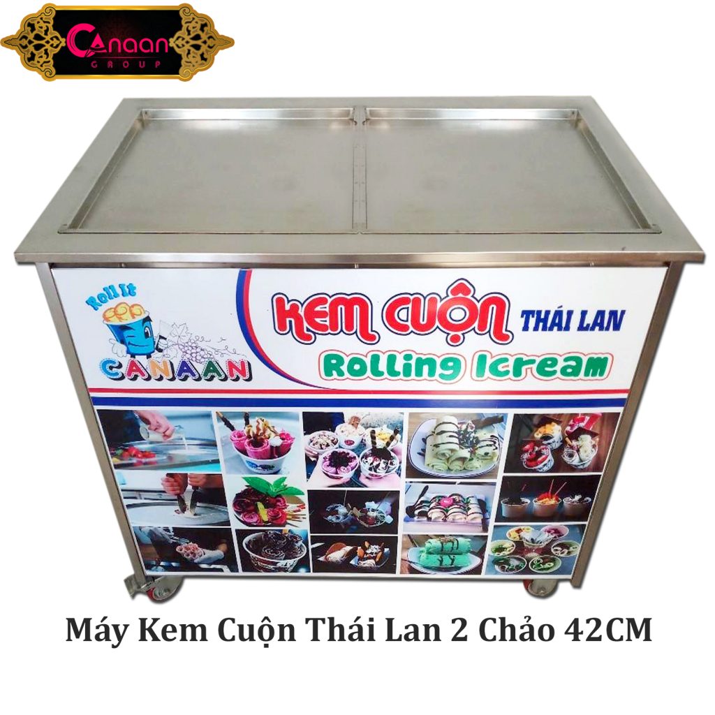 máy làm kem cuộn