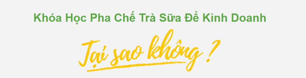 kinh doanh trà sữa