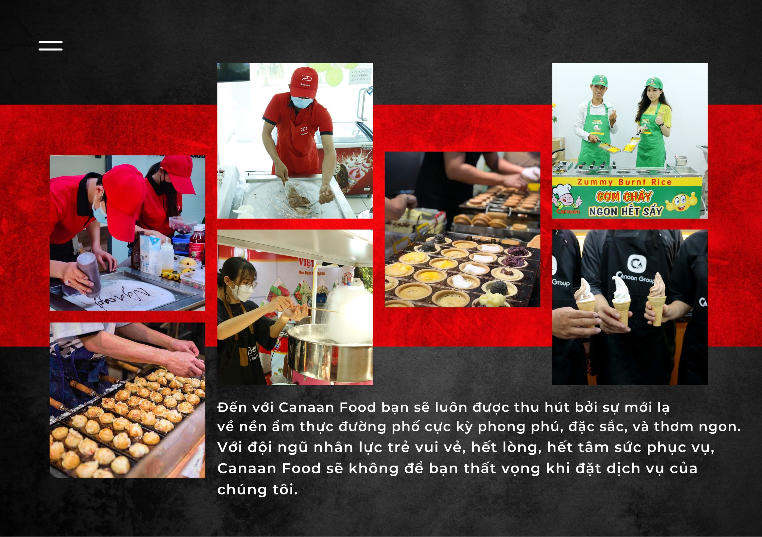 Teabreak kem cuộn cho trường học