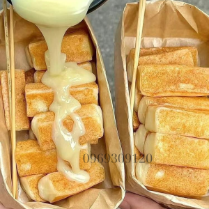 bánh đồng xu phô mai sữa nướng