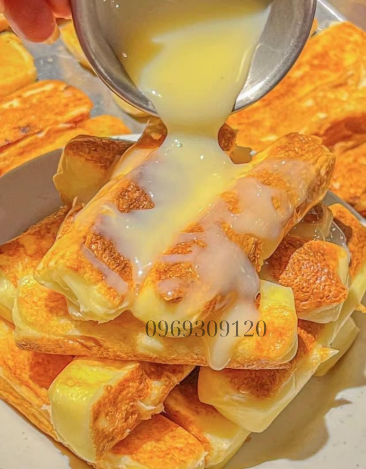 bánh đồng xu phô mai sữa nướng