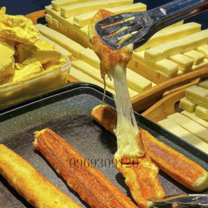 bánh đồng xu phô mai sữa nướng