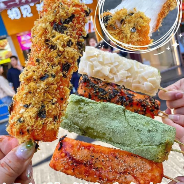 bánh gạo chiên giòn