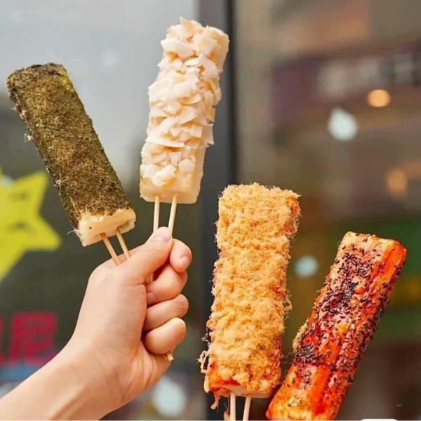 bánh gạo chiên giòn