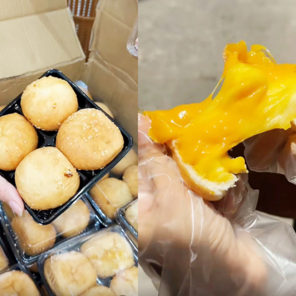 bánh tiêu phô mai trứng chảy